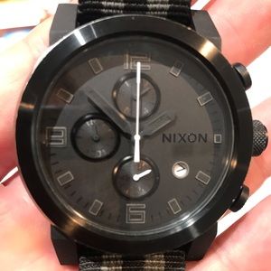 Nixon The Ride SS All Black Men’s Watch